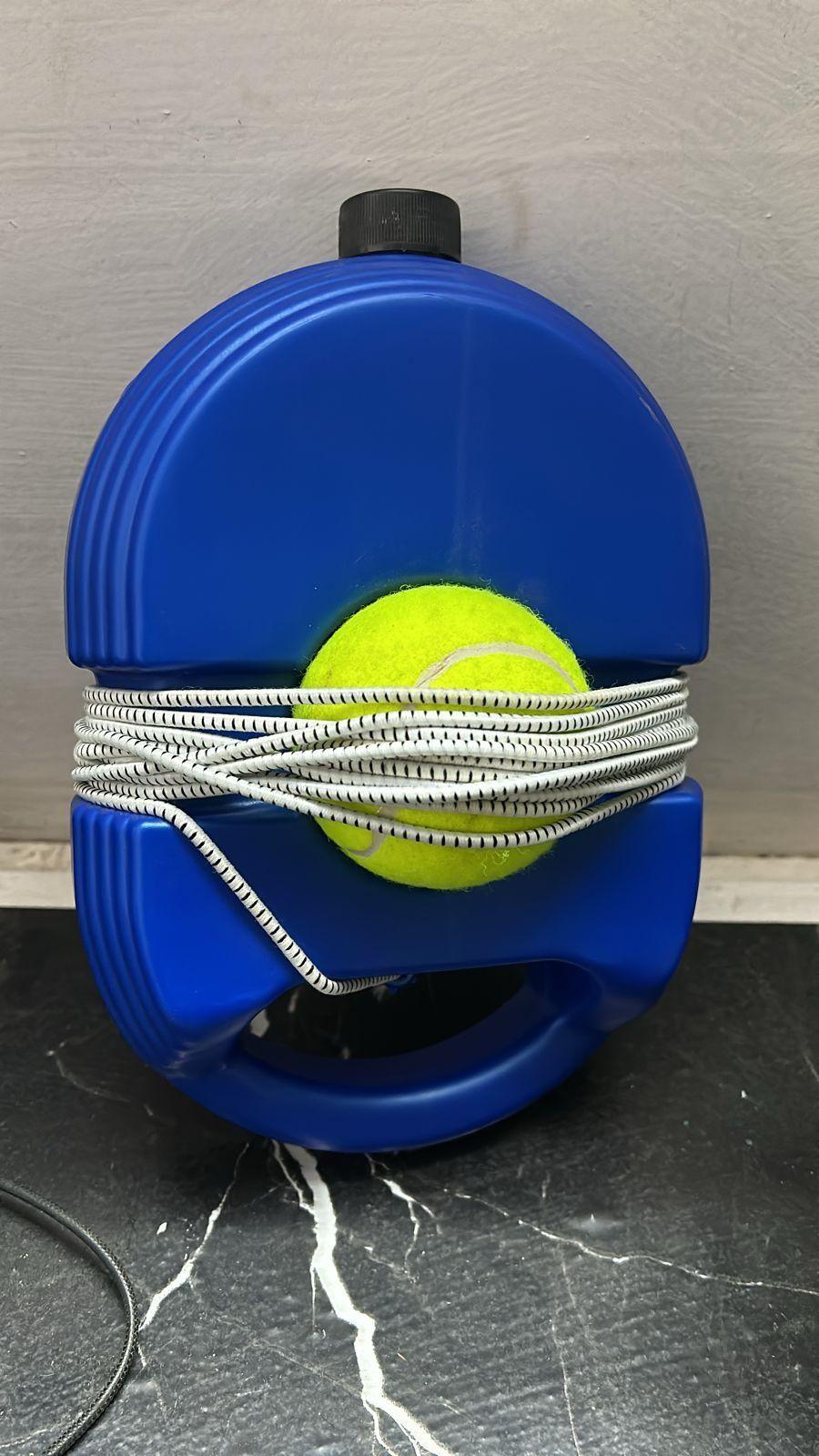 Solo Tennis Trainer Rebound Ball with String for Self Tennis Practice - Yellow life