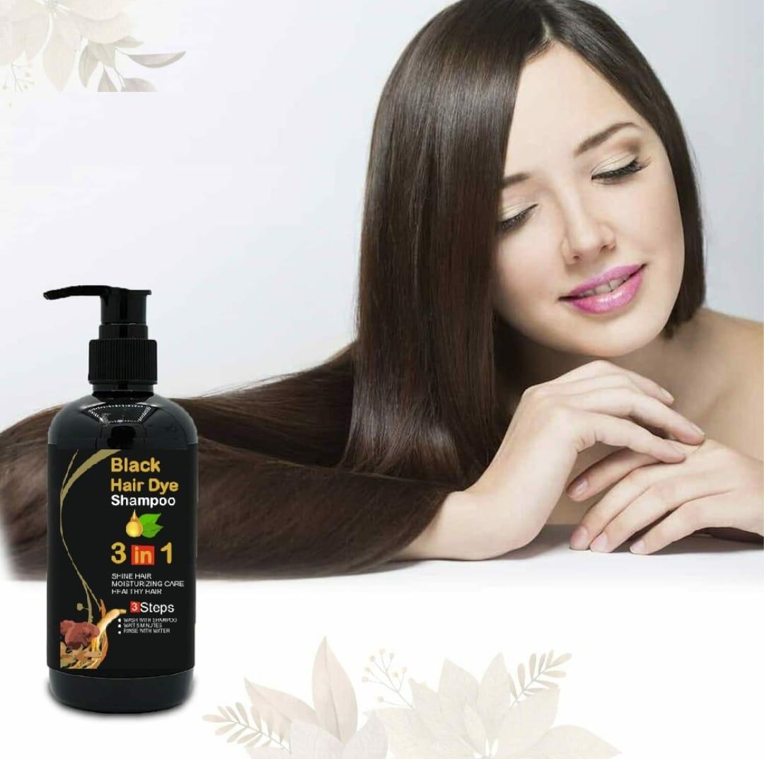 BLOSDREAM Black Hair Shampoo - Yellow life