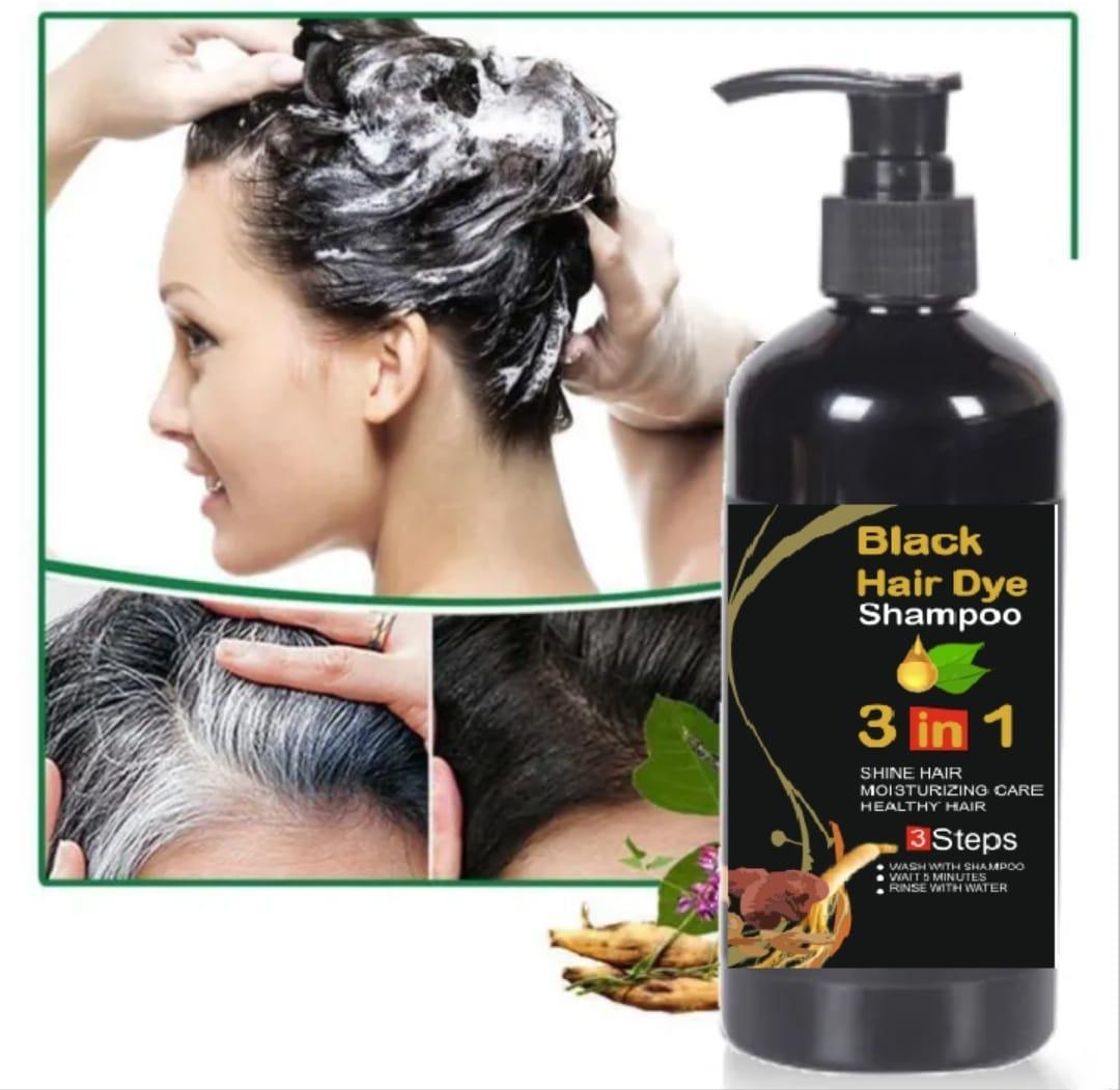 BLOSDREAM Black Hair Shampoo - Yellow life