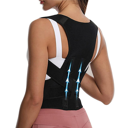 Back & Abdomen Support Pain Relief Posture Corrector Belt - Yellow life